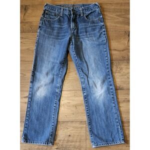 Epic Threads Jeans Size 14 Distressed Blue Denim 27x 26 Unisex